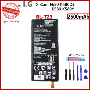 100% Подлинный телефон BL-T23 Для LG X Cam X-Cam XCam K580 K580Y F690 K580DS BL T23 2500 мАч, Аккумуляторы для телефонов, Подарочные инструменты