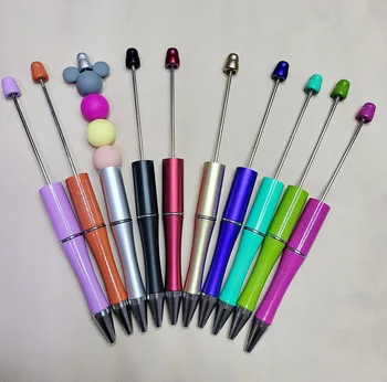 Пластиковые Шариковые Ручки с Бисером для Подарочной ручки 