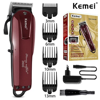профессиональная парикмахерская машинка для стрижки волос kemei 2600 для мужчин, электрический триммер для волос, выцветающий станок для стрижки волос, инструмент для стрижки волос в салоне